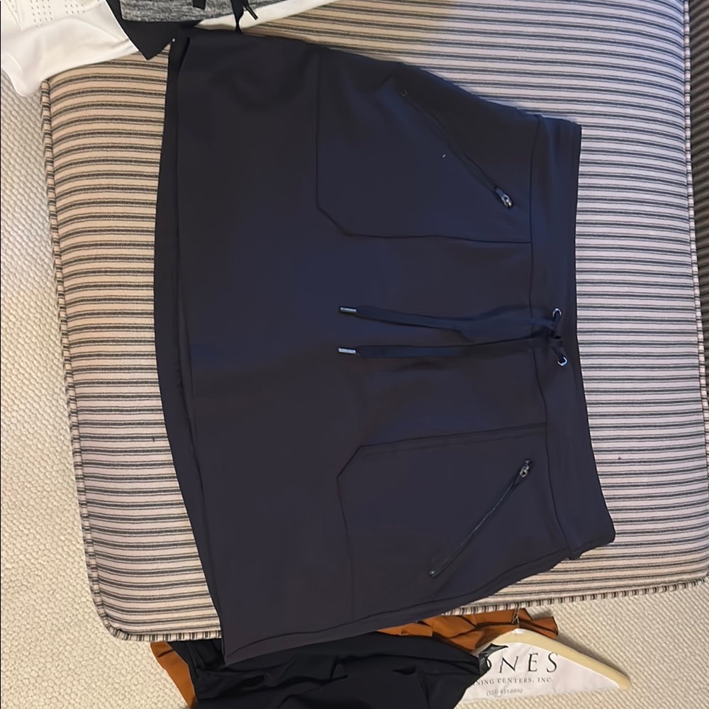 Tek Gear DryTek Black and White Striped Apparel